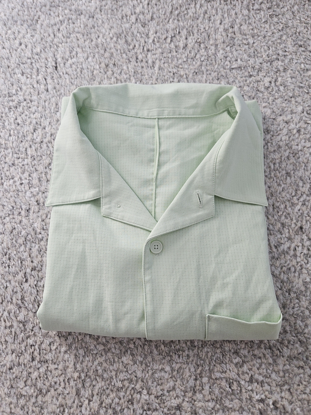 Lululemon Lightweight Camp Collar Button-Up Shirt in Palm Court, Size L - Picture 7 of 7